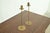 Roycroft Robert Jarvie Style Antique Arts & Crafts Turned Brass Tall Candlesticks, Pair For Sale - Image 4 of 11
