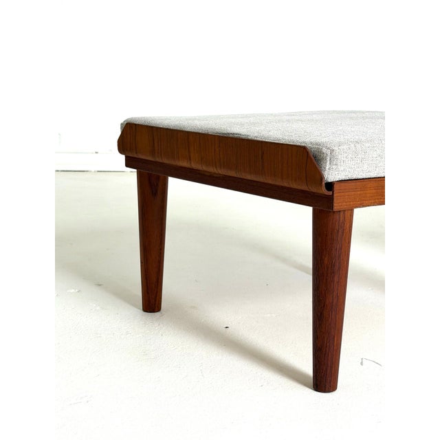 Danish Teak Stools, 1960s, Set of 2 For Sale - Image 4 of 10