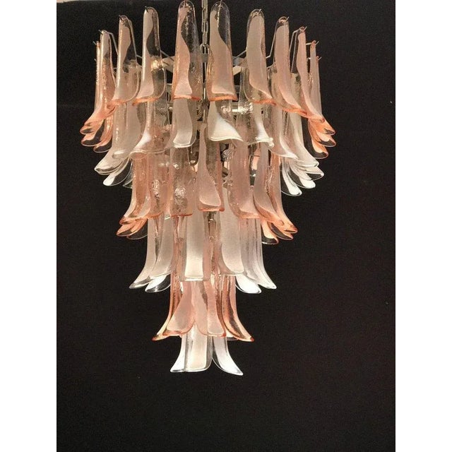 Large 75 pink and white lattimo Murano glasses. Available also in White color. Price is for 1 item. Available also a pair....