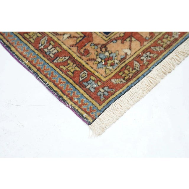 Antique Mohtasham Kashan Rug 7'6'' X 10'3'' For Sale In New York - Image 6 of 11