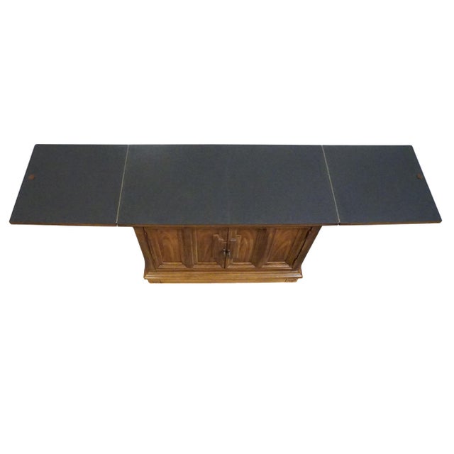 Thomasville Furniture Legendary Collection Spanish Mediterranean Style 76" Flip Top Server Buffet 3721-510 For Sale - Image 14 of 17
