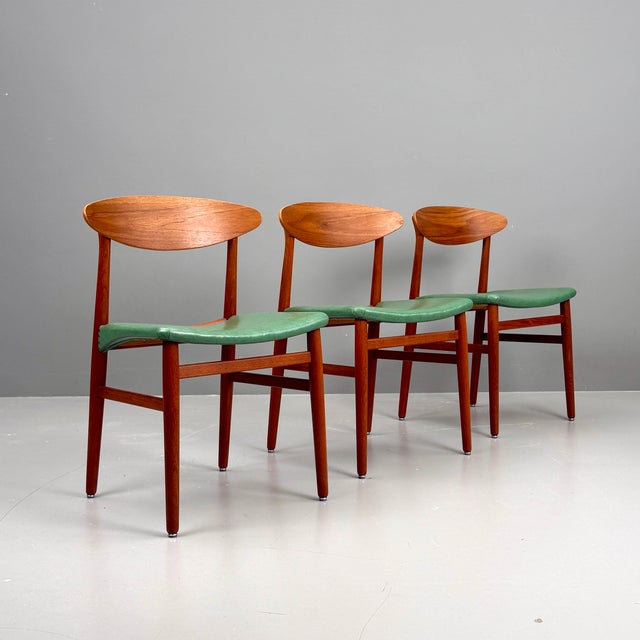 1960s Teak Chairs from Naestved Møbelfabrik, Denmark, 1960s, Set of 3 For Sale - Image 5 of 12