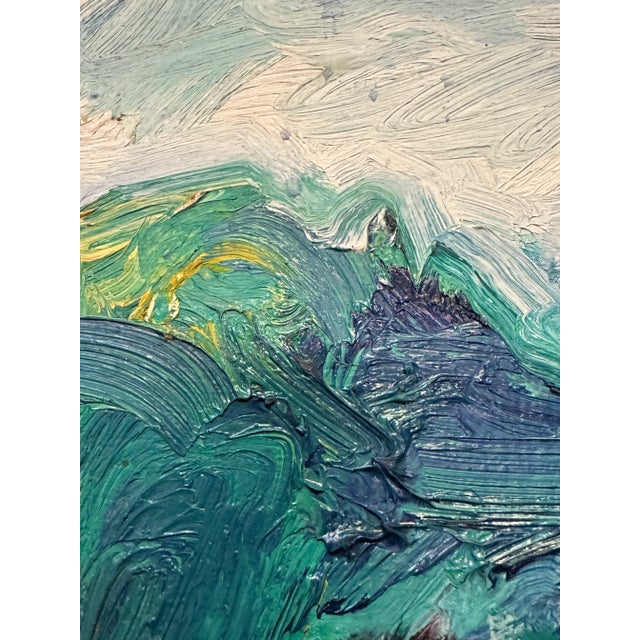 2010s Original Oil Landscape Mountain Plein Air Painting by James Hartman For Sale - Image 5 of 6