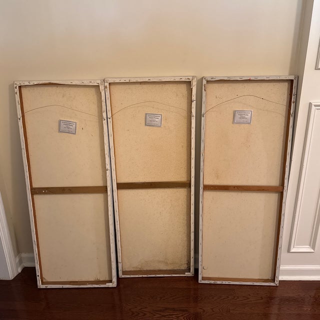 1970s Abstract Painting by Peter Keil, Set of 3 For Sale - Image 11 of 12