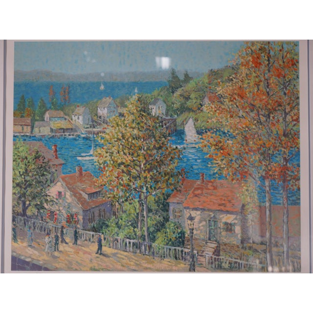 Impressionist Autumn Leaves Serigraph - Signed & Numbered For Sale - Image 11 of 13