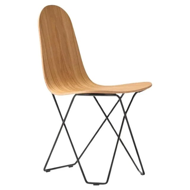 Wood Cactus Natural Oak Dining Chair by Cuero Design For Sale - Image 7 of 7