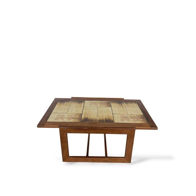 Contemporary Mid-Century Modern Teak Coffee Table, 1960s For Sale - Image 3 of 9