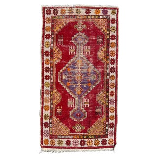 Early 20th Century Turkish Rug, 1920s For Sale