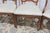 1960s Set of 6 Vintage Cherry French Provincial Ladder Back Dining Chairs, 37” H For Sale - Image 5 of 18