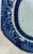 Blue Chinese Export Porcelain Shaped Dish, Blue and White With Flower Basket, Qing Dynasty, Circa 1800 For Sale - Image 8 of 17