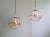 Space Age Pendant Light in Smoked Glass by Glashütte Limburg, 1970 For Sale - Image 9 of 16
