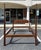 This custom-made solid mahogany queen size four post bed frame showcases timeless craftsmanship with its elegant tapered...