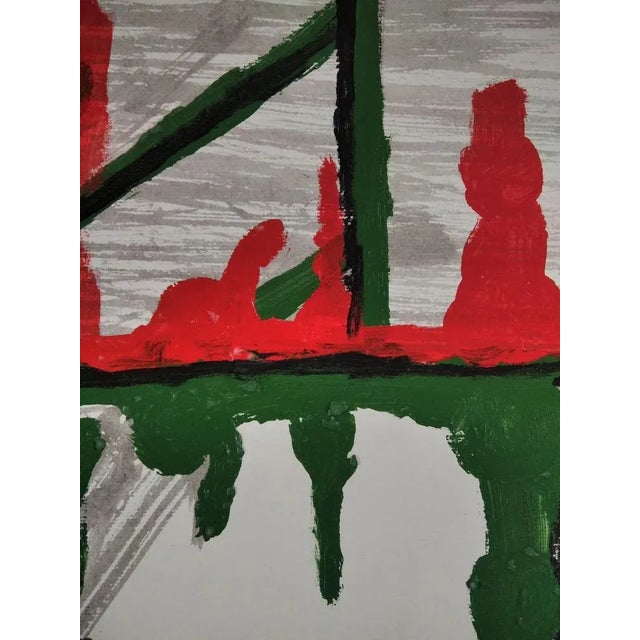 This artwork includes a certificate of authenticity and is hand-signed by the artist. It is made of mixed media on paper....