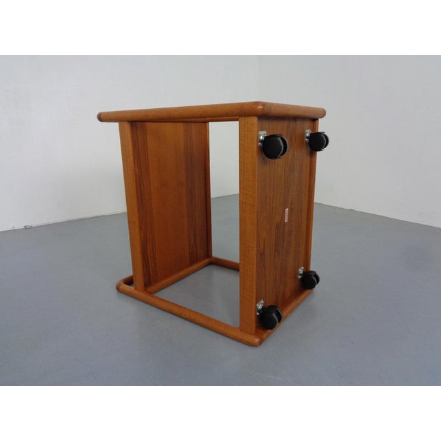 Teak Tea Cart by Cado, Denmark, 1970s For Sale - Image 13 of 15