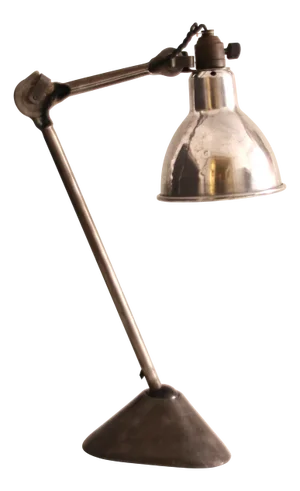 Desk Lamp by Bernard-Albin Gras for Ravel-Clamart, 1930s