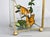 Vintage Handmade Centerpiece Real Butterflies in the Glass Curio Cabinet This beautiful art object features two real...