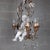 Antique Chandelier in Ceramic and Iron, 1950s For Sale - Image 9 of 18