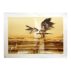 Larry Fodor "Distant Prey" Hand Signed and Numbered Limited Edition Lithograph