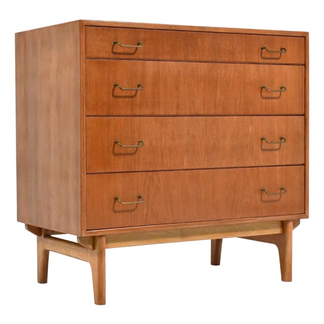 Torben Strandgaard Four-Drawer Danish Teak Dresser For Sale