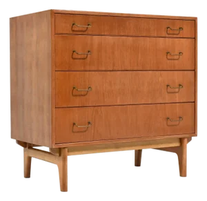 Torben Strandgaard Four-Drawer Danish Teak Dresser