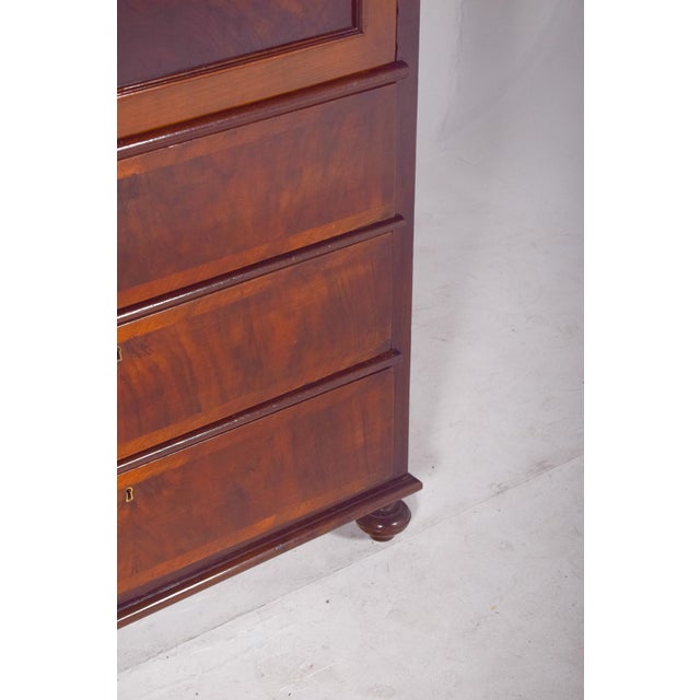 Antique Abattant Cabinet with Large Drawers, 1890s For Sale - Image 9 of 18