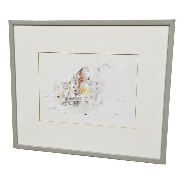 Alexander Befelein, Portovenere, 1989, Watercolor For Sale