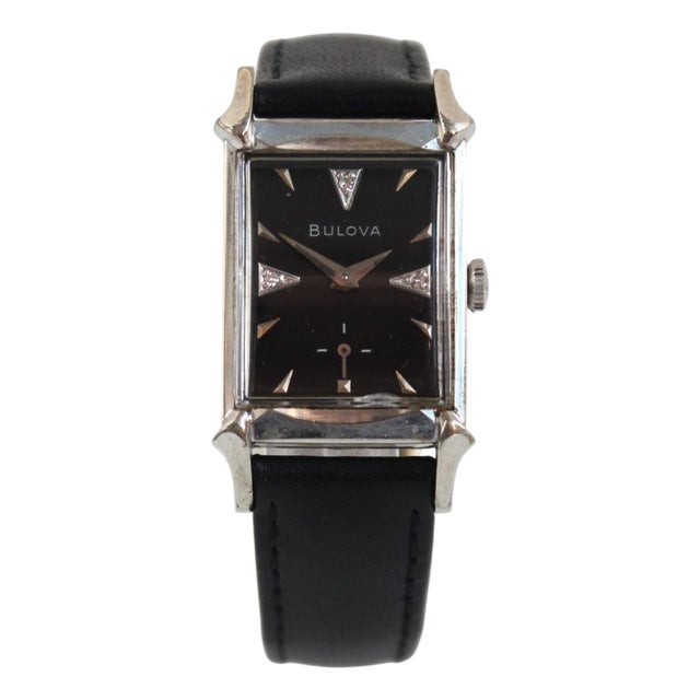 Bulova Square 8AC Watch, 1958 For Sale