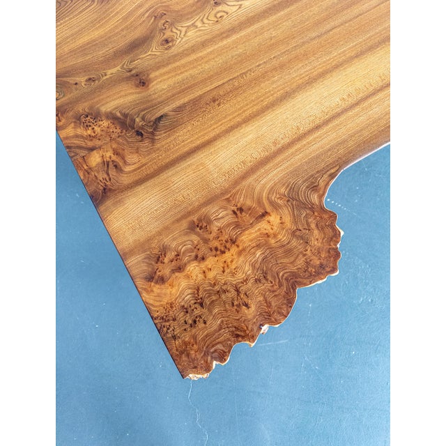 Sculptural Burl Wood Coffee Table by Söwe Konst, Sweden, 1970s For Sale - Image 3 of 13