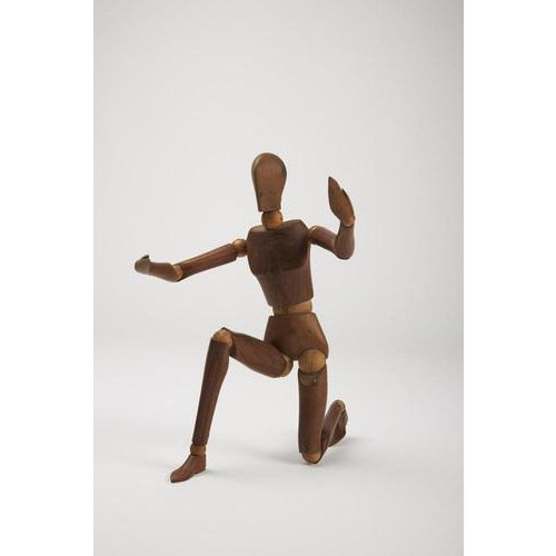 Antique Articulated Painter's Mannequin For Sale - Image 3 of 6