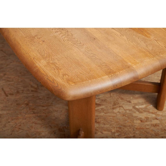 Vintage Table in Oak, 1987 For Sale - Image 4 of 15