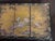 Paper Vintage Asian-Inspired Four-Panel Tabletop Folding Screen With Cranes & Bamboo Designs. For Sale - Image 7 of 12