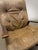 Brown Norwegian Lounge Chairs with Ottoman by Elsa & Nordahl Solheim, Set of 3 For Sale - Image 8 of 9