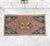 Hollywood Regency Hand Knotted Door Mat, Entryway Rug, Bath Mat, Kitchen Decor, Small Rug, Turkish Rug - 1′9″ × 3′6″ For Sale - Image 3 of 11