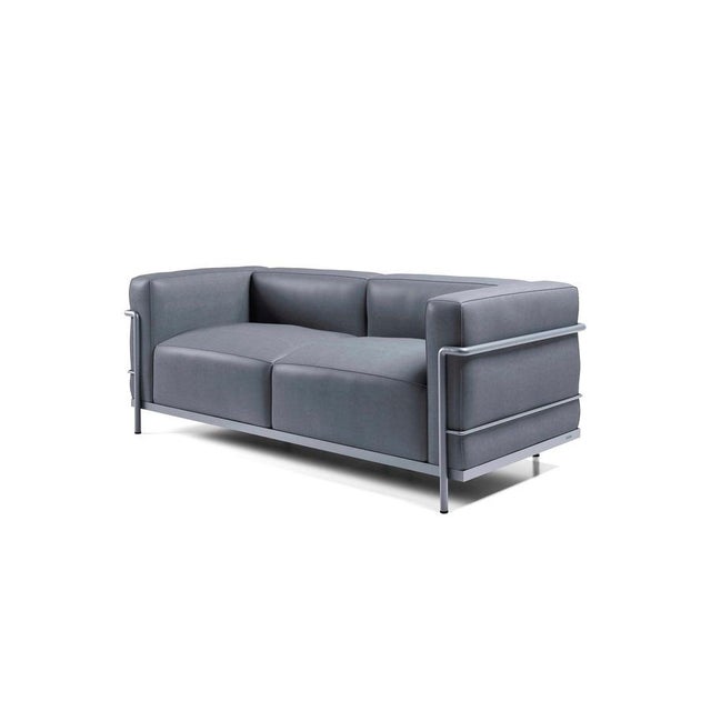 3 Gran Confort Sofa by Le Corbusier for Cassina For Sale - Image 3 of 8