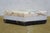 Mid 20th Century 20th Century MCM 3 Tier Layered Marble Paperweight Parallelogram Stone Block For Sale - Image 5 of 12