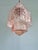 Art Deco Pale Pink Glass Pendant Light, 1930s For Sale - Image 9 of 14