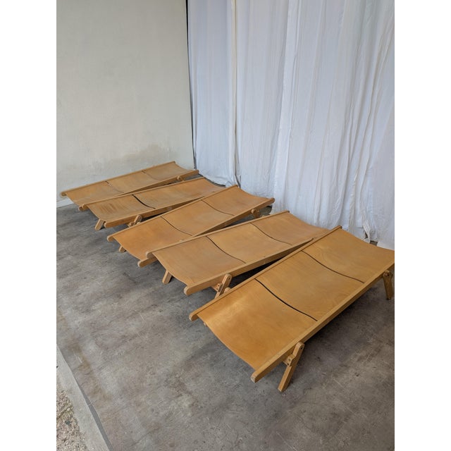 Vintage Folding Wooden Daybed, 1970s For Sale - Image 12 of 18