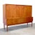 Danish Tall Sideboard / Highboard With Bow Front Drawers in the Style of Arne Vodder For Sale - Image 9 of 16