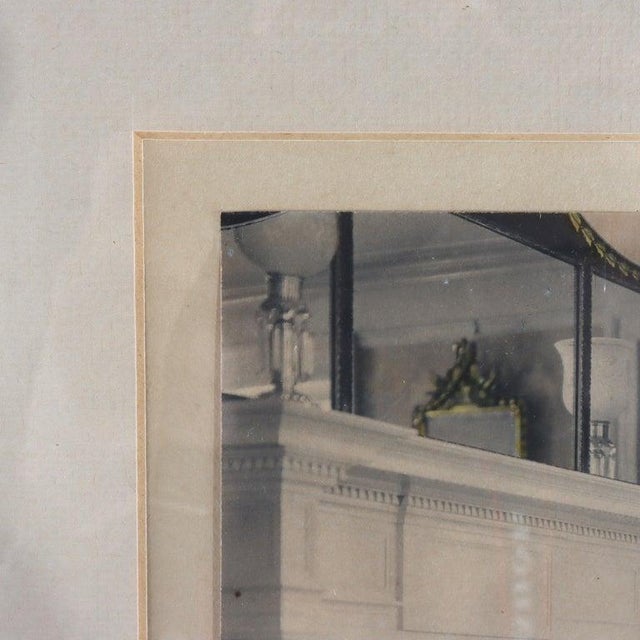 American Antique Wallace Nutting Print “The Spinnet Corner”, Signed & Framed, C1900 For Sale - Image 3 of 12