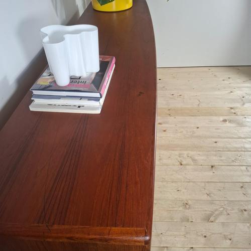 h.p. Hansen Teak Sideboard Danish Mid-Century Credenza 1960s For Sale - Image 4 of 10