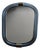 Twisted Sky Blue Murano Glass Mirror, 2000s For Sale