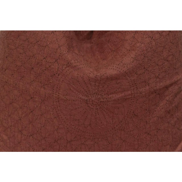 Sepia Hand-Stitched Pillow Cover For Sale - Image 4 of 7