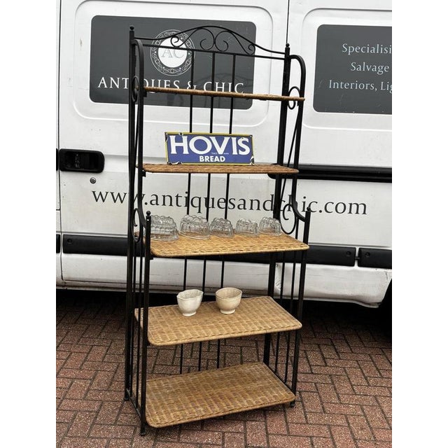 Cast Iron Bakers Rack For Sale - Image 4 of 17