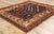 Navy Blue Late 19th Century Caucasian Kazak Prayer Rug, 03'04 X 03'10 For Sale - Image 8 of 10