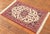 Hand-Knotted Middle Eastern Rug in Wool & Silk For Sale - Image 4 of 8
