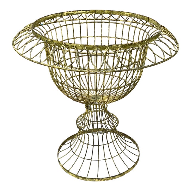 Early 20th Century Classical Metal Jardiniere Planter For Sale