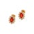Late 20th Century Natural Sapphire Diamond Stud Earrings 14k Gold 0.80 TCW Certified For Sale - Image 5 of 11