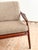 Brown Mid-Century Modern 400 Series Sofa in Teak with Wickerwork Backrest by Hartmut Lohmeyer for Wilkhahn, Germany, 1950s For Sale - Image 8 of 18