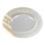 Vintage Anchor Hocking Milk Glass Oval Serving Platter 13” Scalloped Swirl Usa For Sale