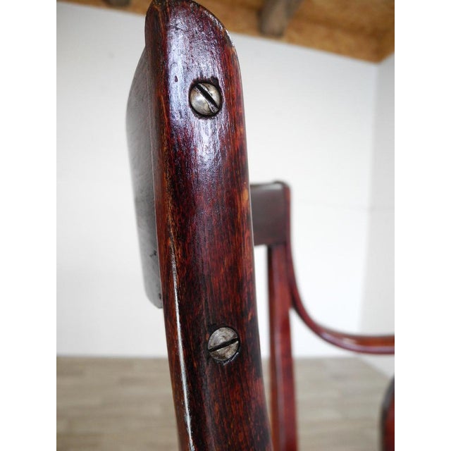 Antique Desk Chair by Adolf Loos for Thonet, 1890s For Sale - Image 9 of 18